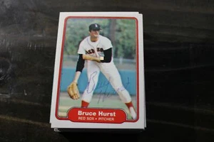 TARJETA AUTOGRAFIADA BRUCE HURST BOSTON RED SOX - Imagen 1 de 1