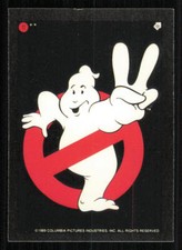 1989 Topps Ghostbusters II Stickers #11 Right Row 4 puzzle piece