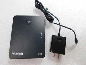 YEALINK W60B DECT IP BASE STATION VOIP SIP FOR UP TO 8 HANDSETS - Picture 1 of 5