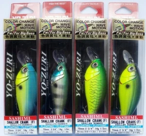 YO-ZURI Sashimi Shallow Crank 70F Japan Wobbler,Angeln, Köder,Wels,Hecht,Barsch - Bild 1 von 6