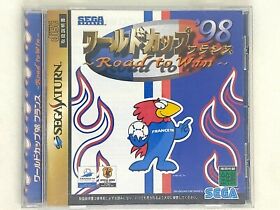 World Cup France 98 Road to Win 1998 Sega Saturn SS