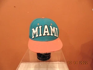 VINTAGE NFL MIAMI DOLPHINS ONE NATION - Snapback CAP HAT - Picture 1 of 5