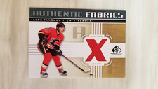 2011-12 UD SP GAME-USED ALEX TANGUAY GAME-USED JERSEY AUTHENTIC FABRICS #AF-AT