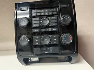08-09 Mazda Tribute Radio CD Player Climate Control Center Dash Trim - Picture 1 of 7