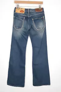 Women's Replay WV515 Blue Bootcut Jeans W26 L32 BNWT - Picture 1 of 9