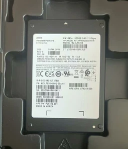 Samsung PM1643A 920GB SSD HPE SAS 12Gb/s Solid State Drive MZILT920HBHQ-00AH4 - Picture 1 of 3