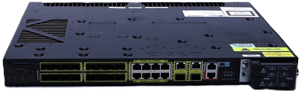 CISCO IE 3010 SWITCH SERIES IE-3010-16S-8PC V02 INDUSTRIAL ETHERNET - Image 1 of 4
