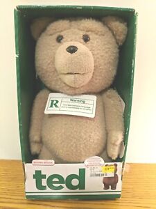 Rare Ted Movie Talking Teddy Bear w/ Moving Mouth & 12 Phrases NIB New In Box!