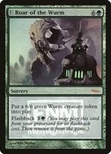 *FOIL* Roar of the Wurm 1x MtG FNM Promo ENGLISH SP/NM