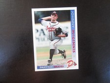 1999 Grandstand Danville Braves Johnny McGinnis Card (B60) Atlanta Braves