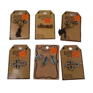 Blue Moon Beads Metal Connectors Charm Set lot of 6 2015 Craft cross jewelry - Picture 1 of 8