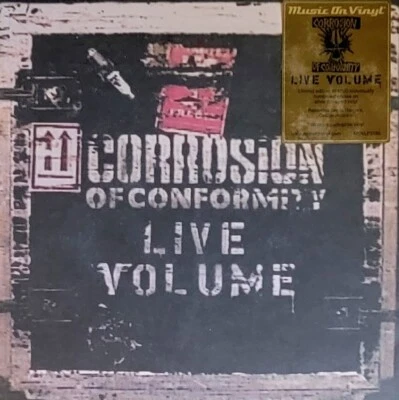 CORROSION OF CONFORMITY LIVE VOLUME - 180-GRAM SILVER VINYL 2-LP SET  " NEW " - Image 1 of 2