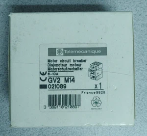TELEMECANIQUE GV2 M14 MOTOR CIRCUIT BREAKER 6-10A NEW!! WOW!! - Picture 1 of 1