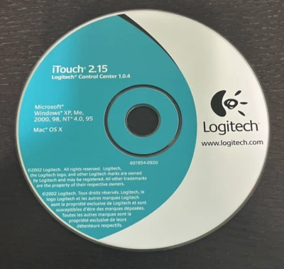 Logitech - iTouch 2.15 - CD-ROM de software informático - XP-Me 2000-98-NT 4.0-98-Mac Foto 1 de 2