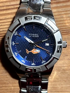 Fossil Edelstahl Uhr CHR 14 Hubschrauber Rettungsdienst Quartz - Bild 1 von 9