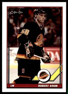 1991-92 O-Pee-Chee Robert Kron #52