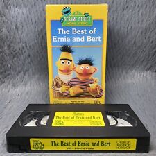 The Best Of Ernie And Bert VHS 1988 My Sesame Street Home Video Cartoon Film