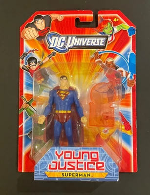 Новая нераспечатанная фигурка Супермена волна 4 2011 Mattel DC Universe Young Justice  - Изображение 1 из 4