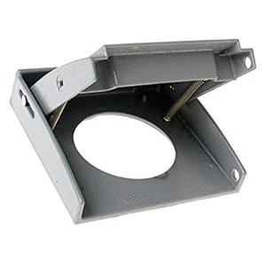 Hubbell-Bell 5034-0 Rayntite wetterfeste Geräteabdeckung, 2-5/8 Zoll Durchmesser x 4-1/2 Zoll - Bild 1 von 1