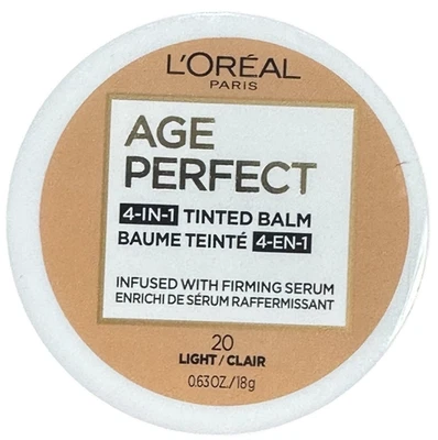 L'Oreal Age Perfect 4-in-1 Tinted Balm 20 Light .63 oz - Image 1 of 3