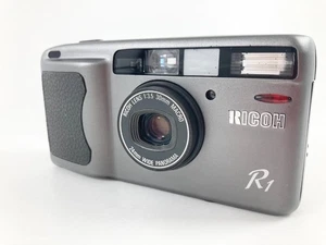 Excellent LCD not works Ricoh R1 Point & Shoot 35mm Film Camera Gray Japan DHL - Picture 1 of 14