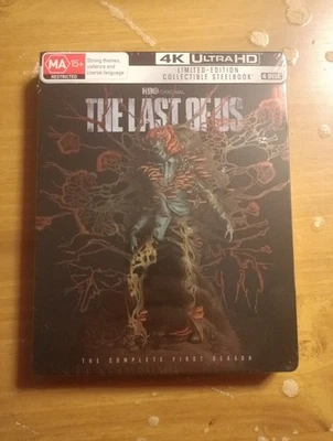 The Last of Us: Season One Limited Edition Steelbook (4K UHD Blu ray) New Sealed - image 1 of 2