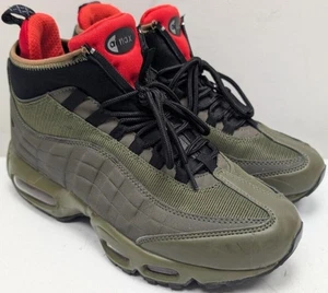 NIKE AIR MAX 95 SNEAKERBOOT DARK LODEN TRAINERS UK9 US10 EU44 806809 300 KN111 - Picture 1 of 10