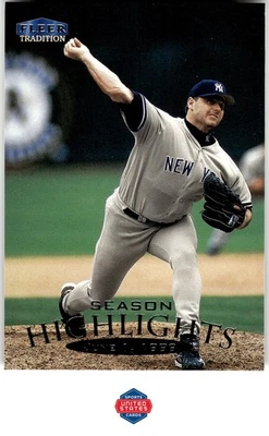 1999 Fleer Tradition Update #U-143 Roger Clemens - Image 1 of 2