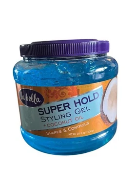 La Bella Super Hold Styling Gel with Coconut Oil 35.3 oz (1 New) - Image 1 of 3