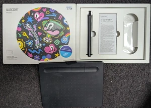 Wacom Intuos CTL-4100 Small Drawing Tablet - Black - Picture 1 of 1