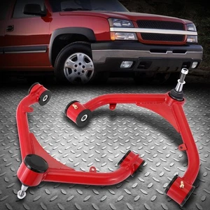 For 01-10 Silverado Sierra 2500 Front Upper Ball Joint Control Arm 2-4"Lift Red - Picture 1 of 5