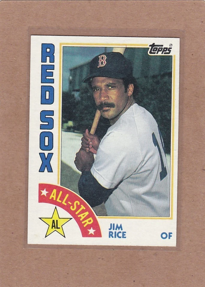 1984 TOPPS BASEBALL JIM RICE #401 RED SOX NM/NMMT *E5250 - Image 1 of 1