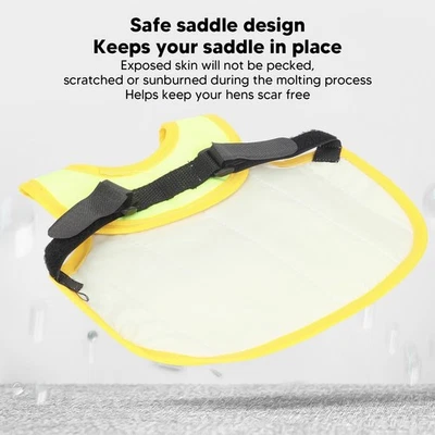 Chaleco Reflectante Pollo Poliéster Reutilizable Protección Pluma Arnés Pollo Foto 1 de 4