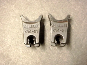 GREENLEE KD6-21 COMPRESSION DIE - Picture 1 of 2