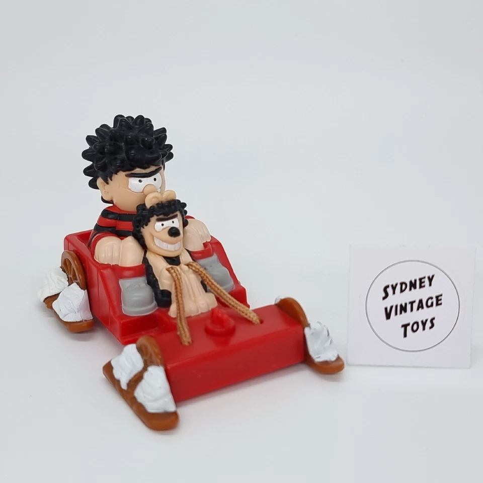 De colección The Beano Dennis The Menace Bash Street Niños Cómic Burger King Pull Back Foto 1 de 4