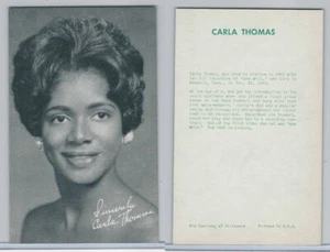 Exposición años 60, saludos cantantes femeninas, Bio Back, Carla Thomas, ZQL - Imagen 1 de 1