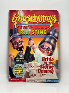 1st Print #2 Bride of the Living Dummy Goosebumps Series 2000 YA Horror Vintage - Picture 1 of 22