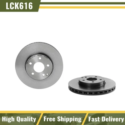 Brembo Front Premium UV Coated Brake Rotors For 2003-2009 Mercedes-Benz E320 - Image 1 of 4