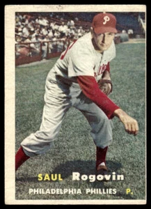 1957 Topps #129 Saul Rogovin - Picture 1 of 2