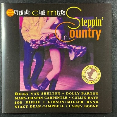 Steppin' Country, 1993 Columbia Country Dance Compilation, Like-New CD - Image 1 of 2