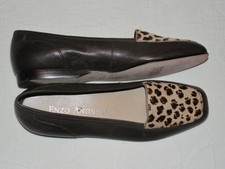 enzo angiolini leopard flats
