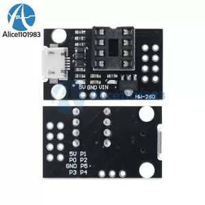 2PCS Development Programmer Board for ATtiny13A/ATtiny25/ATtiny45/ATtiny85 - Picture 1 of 9