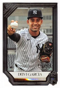 2021 Topps Gallery Deivi Garcia RC Private Issue #178 /250 NM/MT NY YANKEES - Picture 1 of 2
