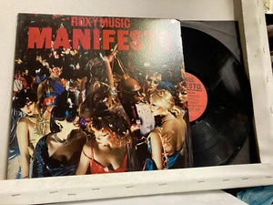 ROXY MUSIC - Manifesto (Original Shrink) - 12" Vinyl Record LP EX free shipping - Picture 1 of 1