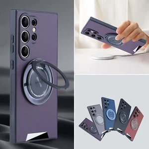 Magnetic Ring Stand Shockproof Case For Samsung Galaxy S25 S24 S23 S22 S21 S20 - Picture 1 of 12