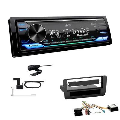 JVC Digital Autoradio DAB+ Bluetooth für Audi A1 und Sportback mit Canbus - Bild 1 von 4