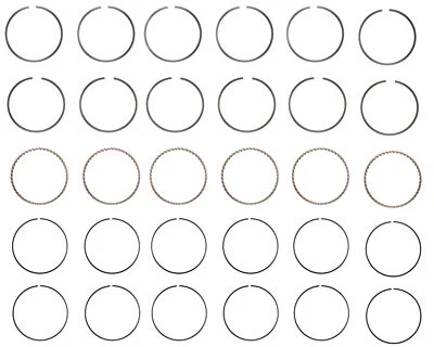 Enginetech S92516 | Premium Piston Rings for 07-20 Ford/Mazda 3.5L/213 DOHC V6 - Image 1 of 4
