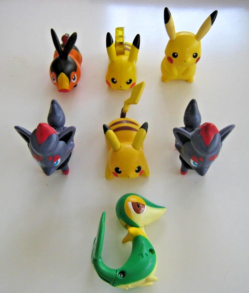 ☀️☀️ Um lote misto de 7 bonecos de ação Pokemon Nintendo / MCDONALD'S ☀️☀️ - Imagem 1 de 1