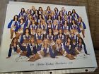 Photo d'équipe Dallas Cowboys Pom girls 8,5 x 11,5 2019-2020