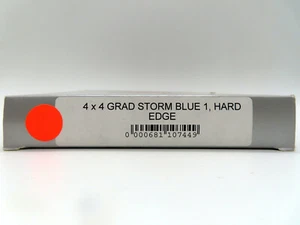 New Schneider 4x4" Graduated Storm Blue 1 Filter Hard Edge Grad MFR #68-110744 - Picture 1 of 5